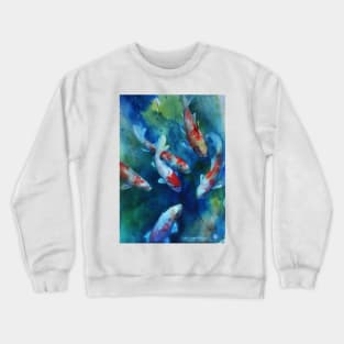 Descending Koi Crewneck Sweatshirt